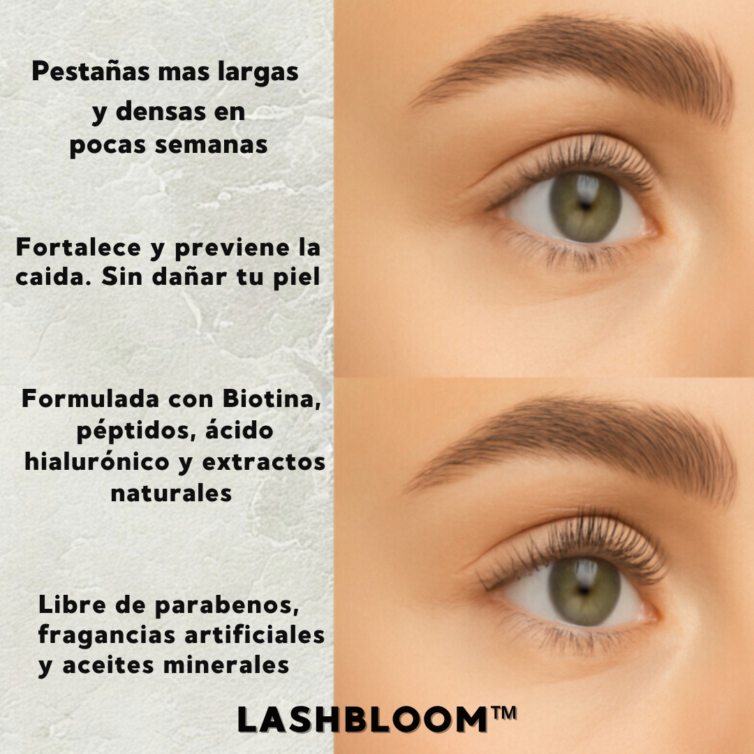 🌸 ¡Pestañas más largas, fuertes y definidas en solo 2 semanas!