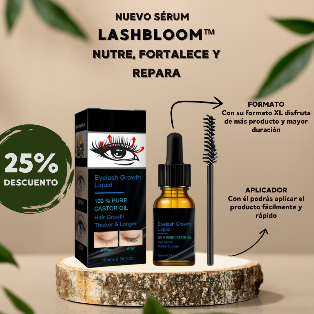 🌸 ¡Pestañas más largas, fuertes y definidas en solo 2 semanas!