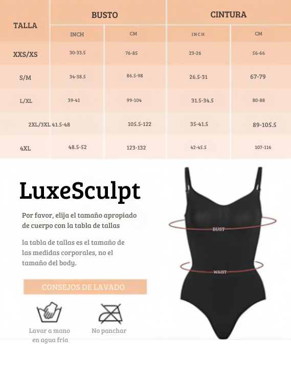 LuxeSculpt™,  create una silueta perfecta y elegante al momento